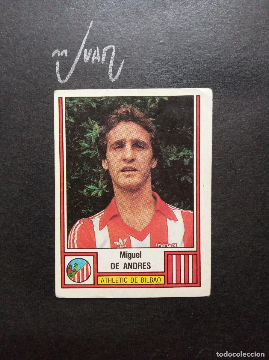 Cromos de Futebol: N&ordm; 12 DE ANDRES ATHLETIC CLUB BILBAO ⚽ PANINI &reg; LIGA FUTBOL 1982 1983 82 83 SIN PEGAR NUNCA