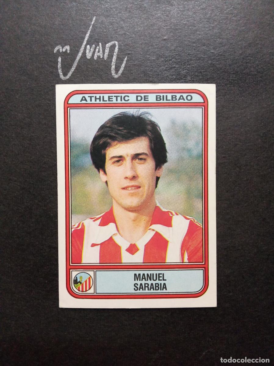 Figurine di Calcio: N&ordm; 21 SARABIA ATHLETIC CLUB BILBAO ESPA&Ntilde;A ⚽ PANINI &reg; LIGA FUTBOL 1981 1982 81 82 SIN PEGAR NUNCA