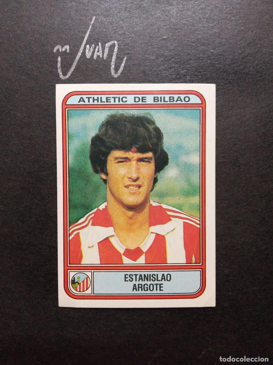 Cromos de f&uacute;tbol: N&ordm; 24 ARGOTE ATHLETIC CLUB BILBAO ⚽ PANINI &reg; LIGA FUTBOL 1981 1982 81 82 SIN PEGAR NUNCA