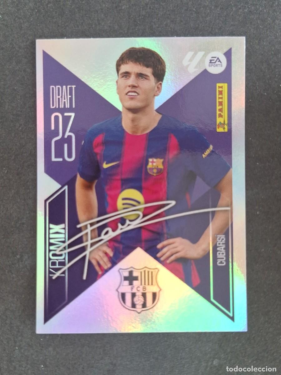 Cromos de f&uacute;tbol: L2 CUBARSI F. C. BARCELONA DRAFT 23 KROMIX LIGA ESTE 2026 2027 26 27 NUNCA PEGADO SIN PEGAR