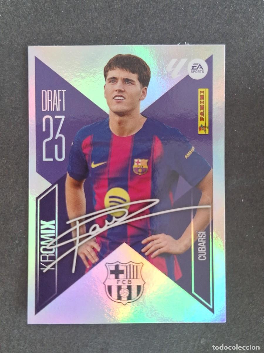 Cromos de f&uacute;tbol: L2 CUBARSI F. C. BARCELONA DRAFT 23 KROMIX LIGA ESTE 2026 2027 26 27 NUNCA PEGADO SIN PEGAR