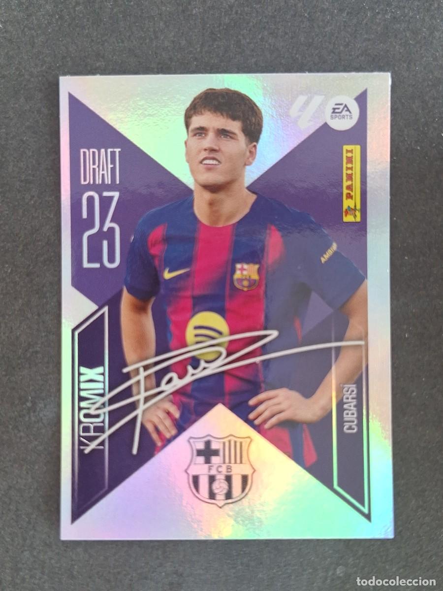 Cromos de f&uacute;tbol: L2 CUBARSI F. C. BARCELONA DRAFT 23 KROMIX LIGA ESTE 2026 2027 26 27 NUNCA PEGADO SIN PEGAR