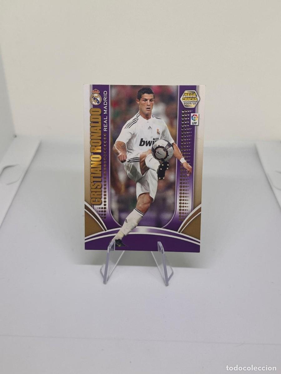Cromos de f&uacute;tbol: Rookie Cristiano Ronaldo #141 Real Madrid Panini Megacracks 2009 2010