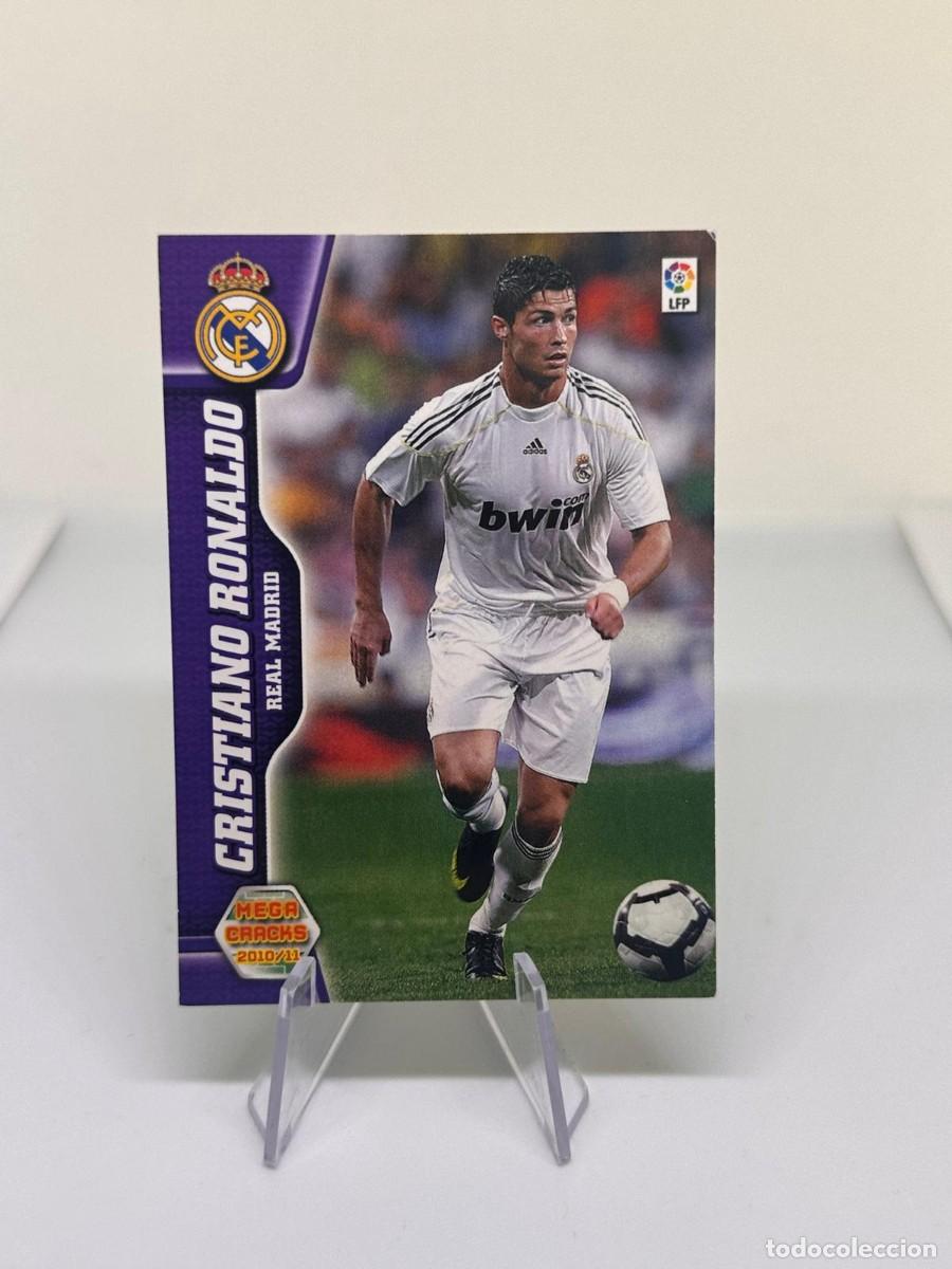 Cromos de f&uacute;tbol: Cristiano Ronaldo #178 Real Madrid Panini Megacracks 2010 11 1