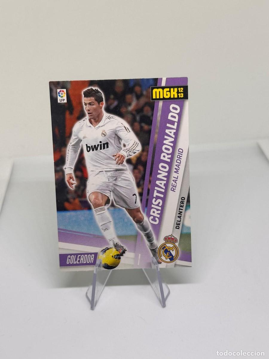 Cromos de f&uacute;tbol: Cristiano Ronaldo #197 Real Madrid Panini Megacracks 2012 13