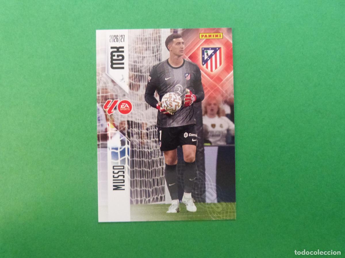 Fu&szlig;ball-Sticker: TRADING CARD FUTBOL MUSSO ATLETICO DE MADRID N&ordm; 57 LIGA MEGACRACKS 2026-2027/26-27 PANINI