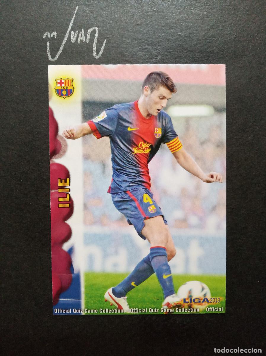 Cromos de f&uacute;tbol: N&ordm; 1207 FICHAJE UH + ILIE BARCELONA B ⚽ MUNDICROMO &reg; PLATINUM FICHA LIGA QUIZ GAME 2012 2013 12 13