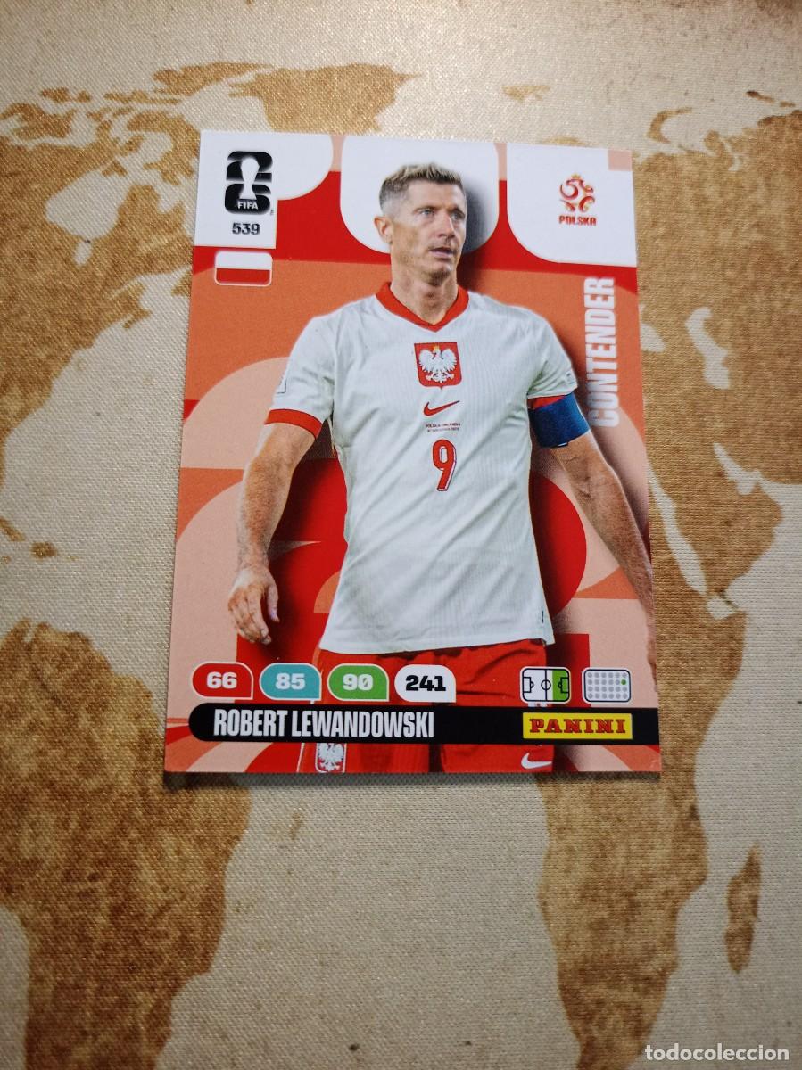 Cromos de f&uacute;tbol: Contender 539 R&Oacute;BERT LEWANDOWSKI Adrenalyn WORLD Cup 2026