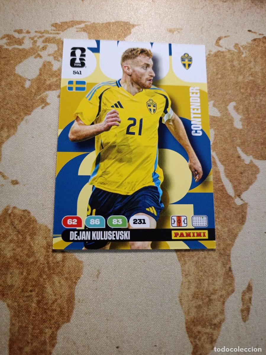 Cromos de f&uacute;tbol: Contender 541 DEJAN KULUSEVSKI Adrenalyn WORLD Cup 2026