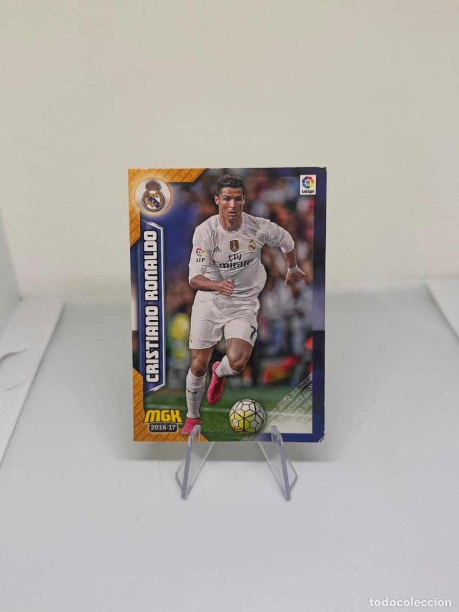 Cromos de f&uacute;tbol: Cristiano Ronaldo #344 Real Madrid Panini Megacracks 2016 17