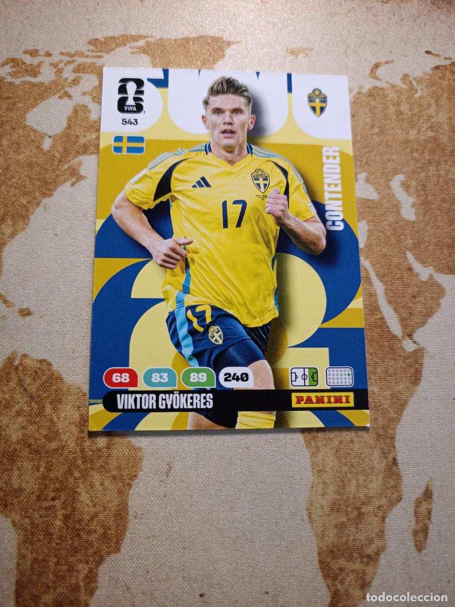 Cromos de f&uacute;tbol: Contender 543 VIKTOR GYOKERES Adrenalyn WORLD Cup 2026
