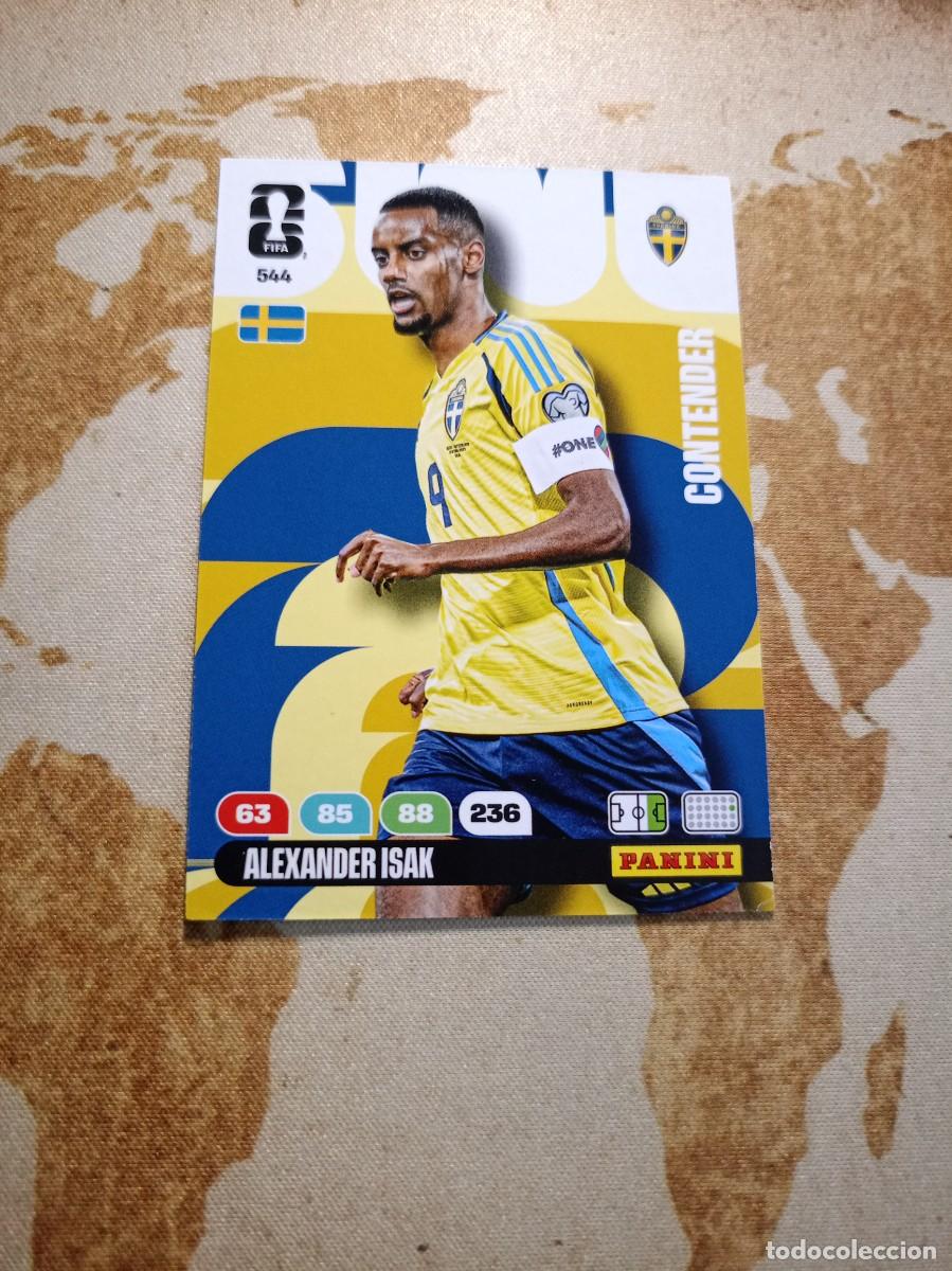 Cromos de f&uacute;tbol: Contender 544 ALEXANDER ISAK Adrenalyn WORLD Cup 2026