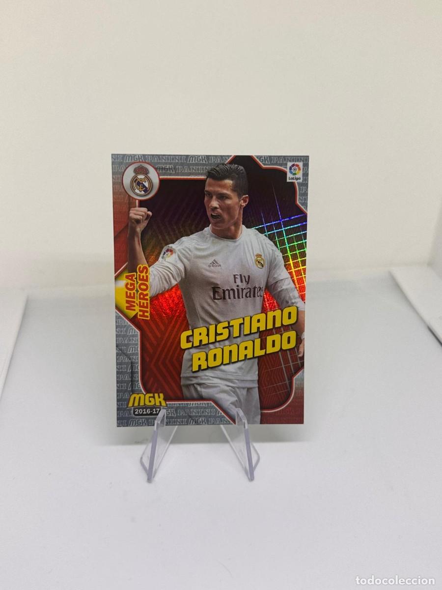 Figurine di Calcio: Cristiano Ronaldo #344 Real Madrid Panini Megacracks 2016 17