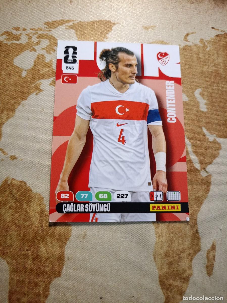 Football Stickers: Contender 545 CAGLAR SOYUNC&Uuml; Adrenalyn WORLD Cup 2026