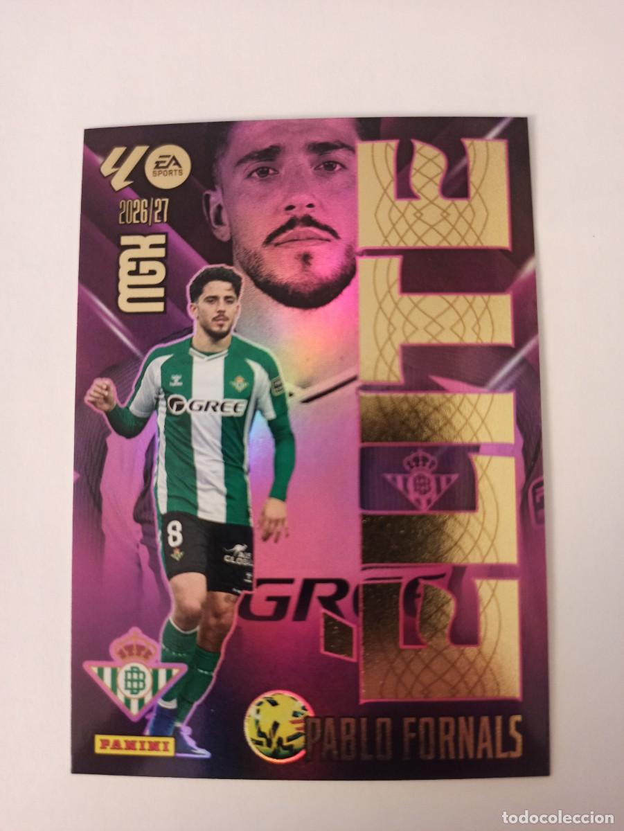 Cromos de f&uacute;tbol: Pablo Fornals 14 - Betis - ELITE - MEGACRACKS 2026 2027 - 26 27 - MGK - PANINI
