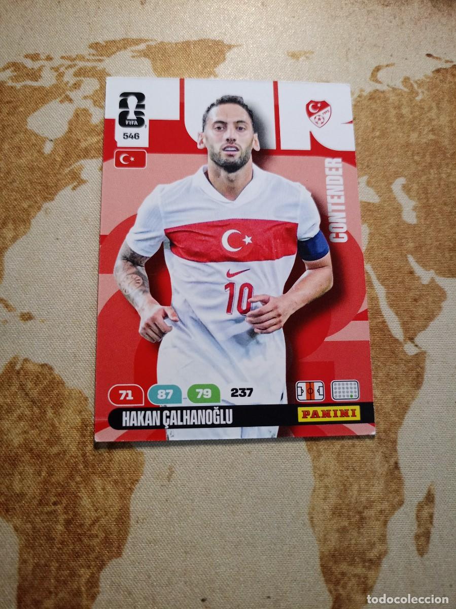 Cromos de f&uacute;tbol: # Contender 546 HAKAN CALHANOGLU Adrenalyn WORLD Cup 2026