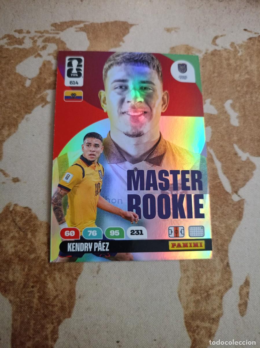 Cromos de f&uacute;tbol: Master rookie 614 KENDRY P&Aacute;EZ Adrenalyn WORLD Cup 2026