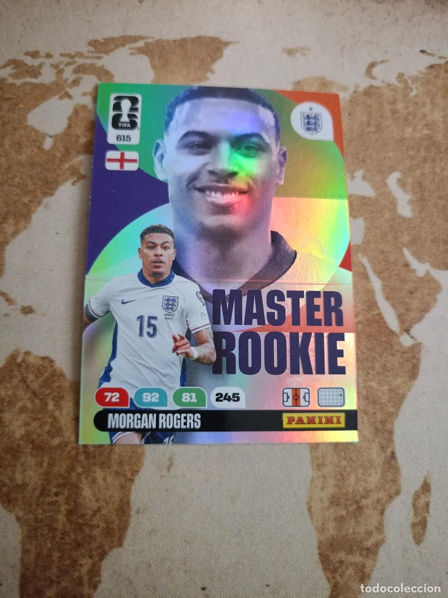Cromos de f&uacute;tbol: Master rookie 615 MORGAN ROGERS Adrenalyn WORLD Cup 2026