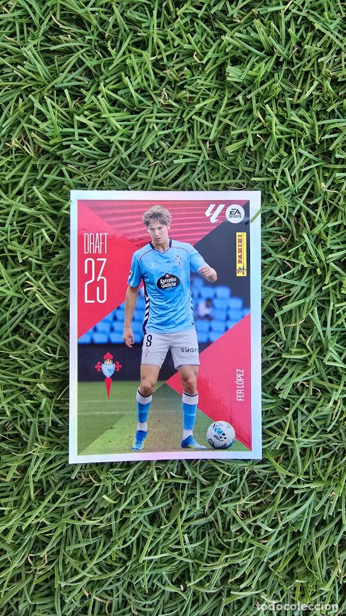 Cromos de f&uacute;tbol: FER LOPEZ DRAFT 7 CELTA LIGA ESTE 2026 2027 26 27 PANINI