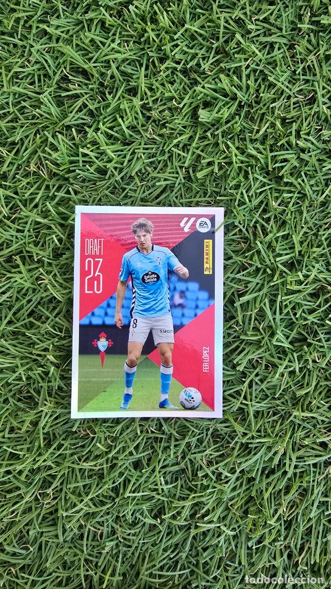 Cromos de f&uacute;tbol: FER LOPEZ DRAFT 7 CELTA LIGA ESTE 2026 2027 26 27 PANINI