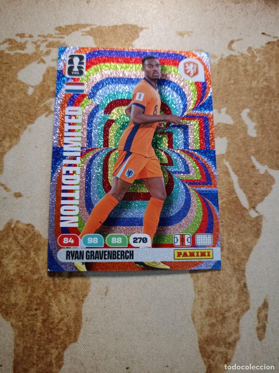 Cromos de f&uacute;tbol: Limited Edition RYAN GRAVENBERCH Adrenalyn WORLD Cup 2026