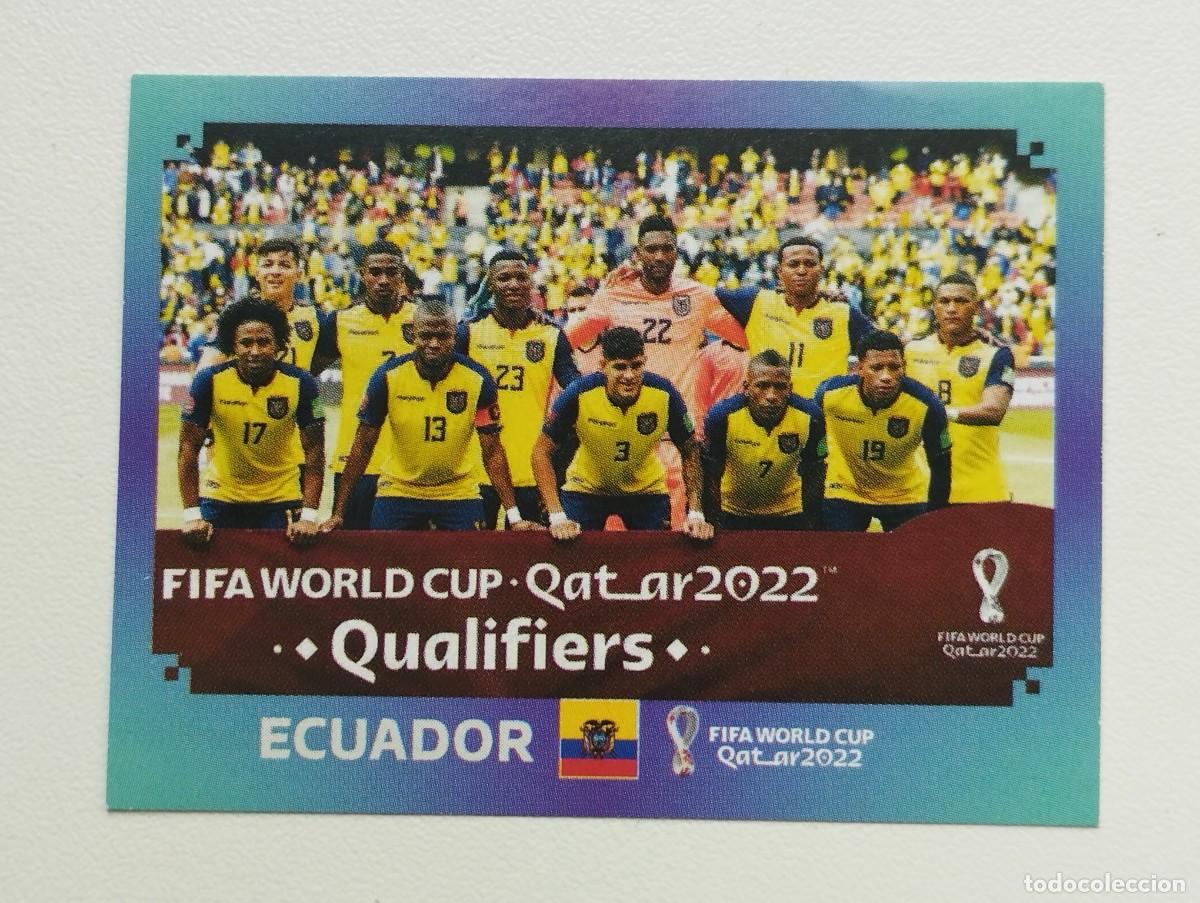 Cartes &agrave; collectionner de Football: CROMO STICKER PANINI COPA MUNDIAL DE FUTBOL QATAR 22 2022 ALINEACION PLANTILLA ECU1 ECU 1 ECUADOR