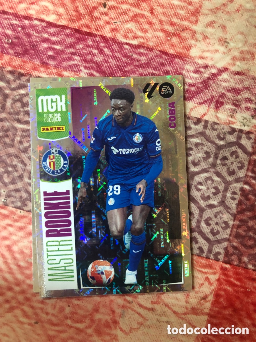 Cartes &agrave; collectionner de Football: 408 COBA GETAFE MASTER ROOKIE MEGACRACKS 2025 2026 25 26