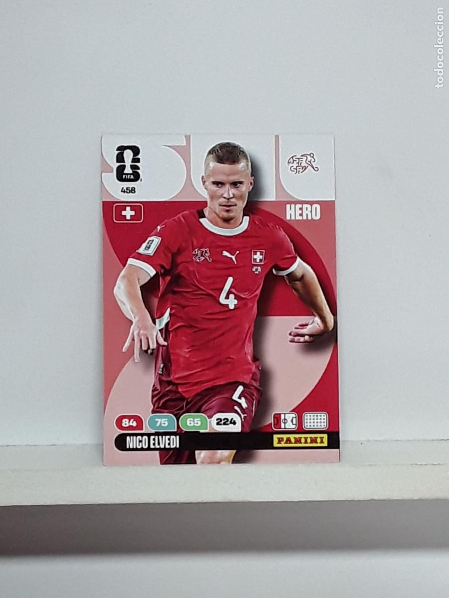 Figurine di Calcio: ADRENALYN MUNDIAL 2026 WORLD CUP 26 ALBUM PANINI N 458 SUIZA NICO ELVEDI