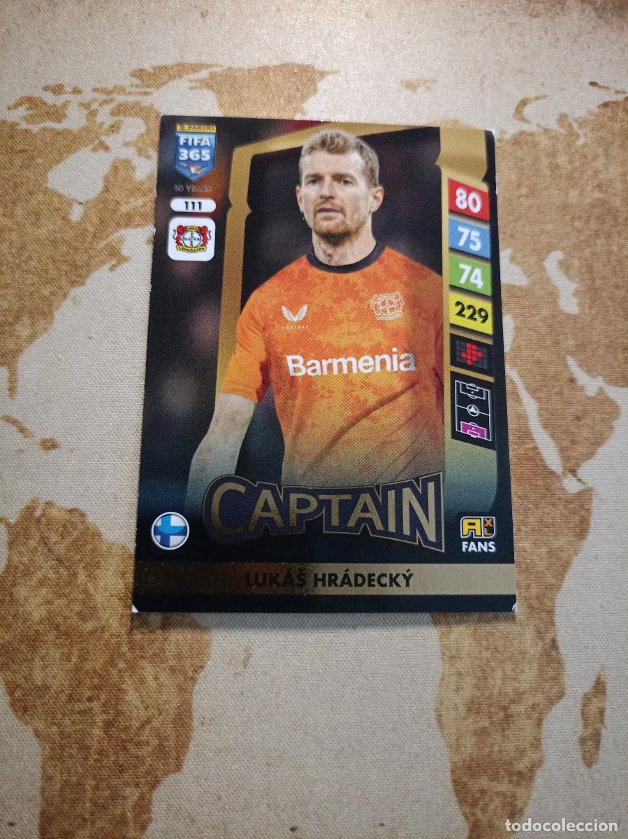 Figurine di Calcio: # Bayer leverkusen 111 LUKAS HRADECKY Adrenalyn FIFA 365 2025