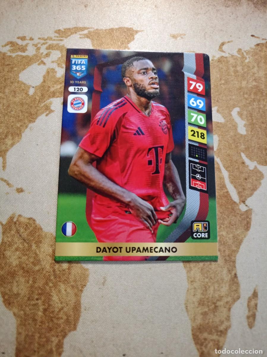 Figurine di Calcio: # Bayer M&uacute;nich 120 DAYOT UPAMECANO Adrenalyn FIFA 365 2025