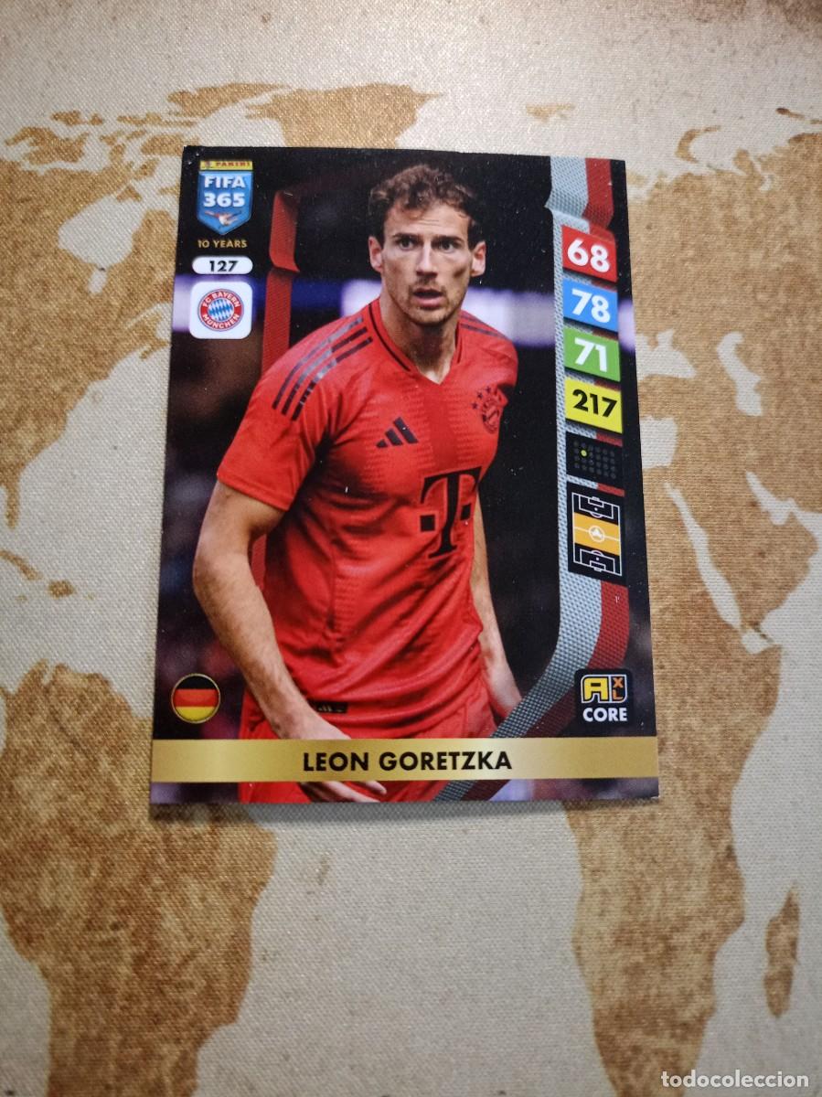 Cromos de f&uacute;tbol: Bayer M&uacute;nich 127 LEON GORETZKA Adrenalyn FIFA 365 2025