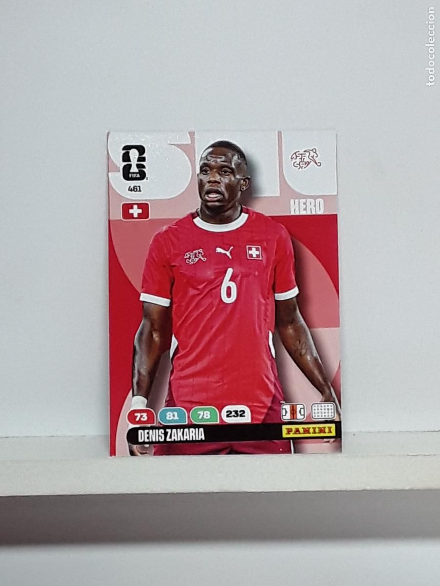 Cromos de f&uacute;tbol: ADRENALYN MUNDIAL 2026 WORLD CUP 26 ALBUM PANINI N 461 SUIZA DENIS ZAKARIA