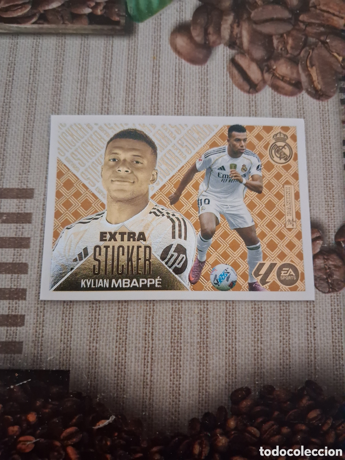 Cromos de f&uacute;tbol: Liga este 26 27 mbappe extra sticker bronce nuevo