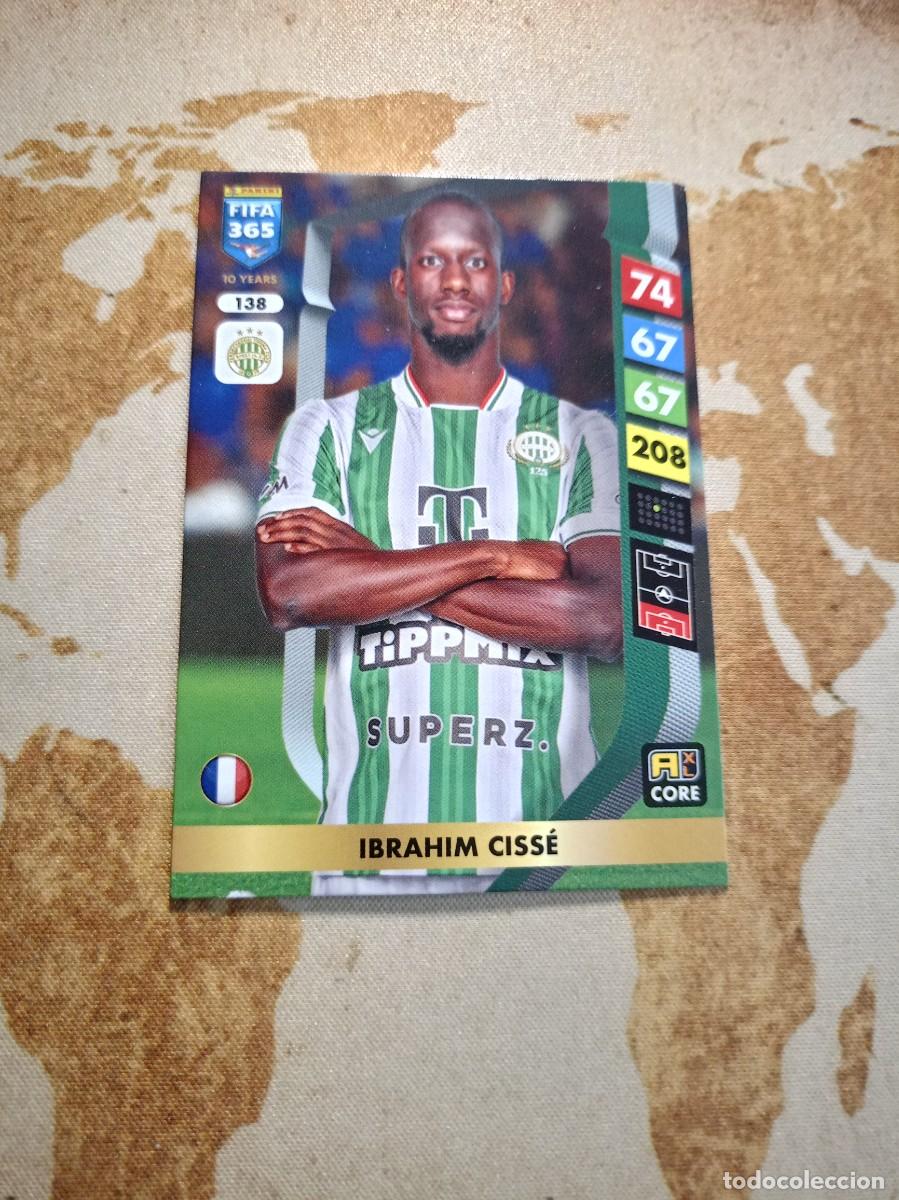 Cromos de f&uacute;tbol: Ferencv&aacute;rosi 138 IBRAHIM CISS&Eacute; Adrenalyn FIFA 365 2025