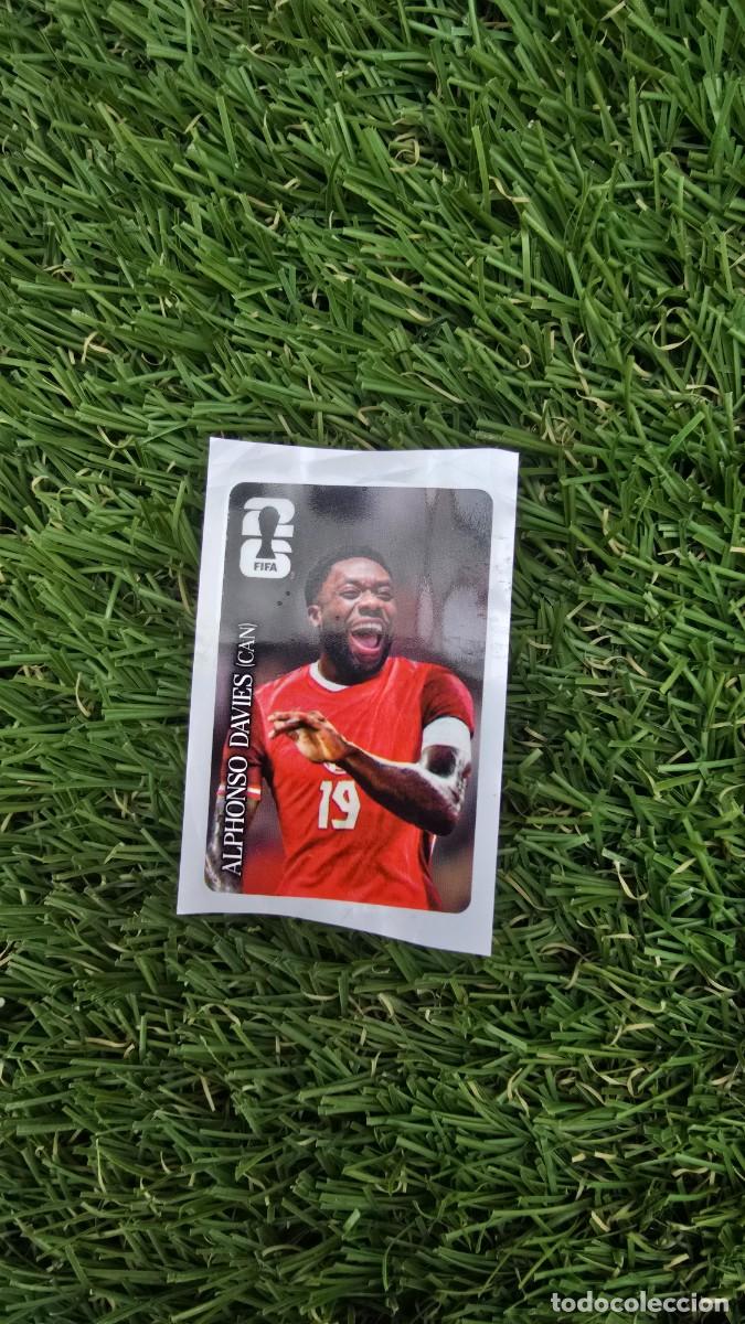 Cromos de f&uacute;tbol: Alphonso Davies Coca Cola Mundial 2026 Panini