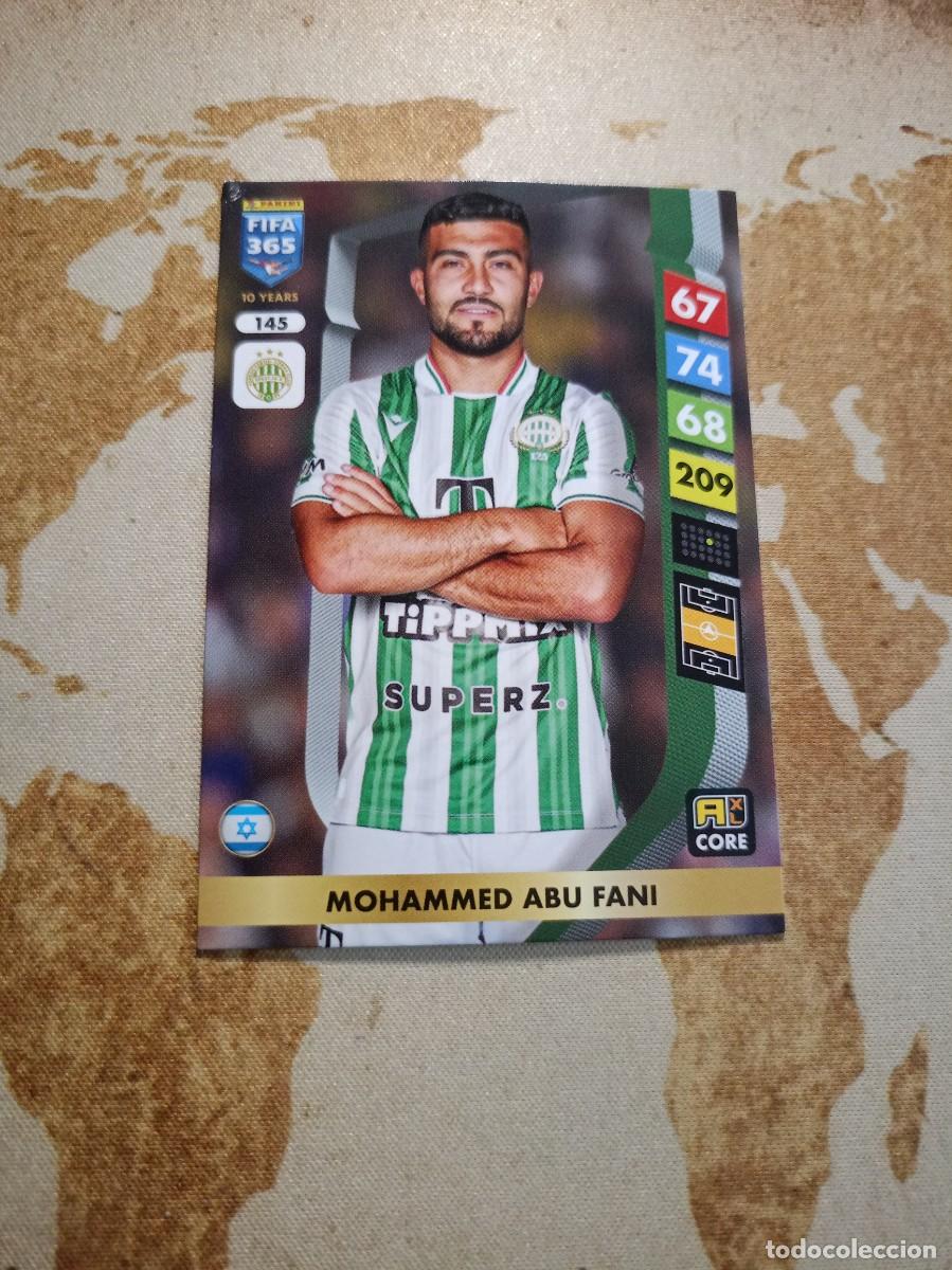 Cromos de f&uacute;tbol: Ferencv&aacute;rosi 145 MOHAMMED ABU FANI Adrenalyn FIFA 365 2025