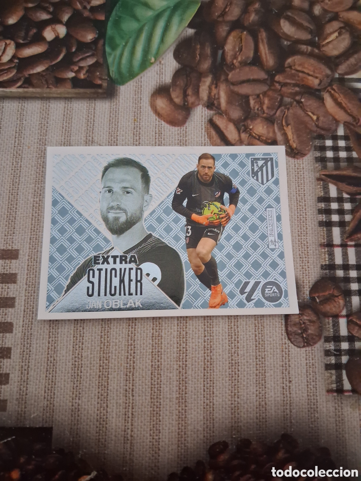 Figurine di Calcio: Liga este 26 27 oblak extra sticker plata nuevo