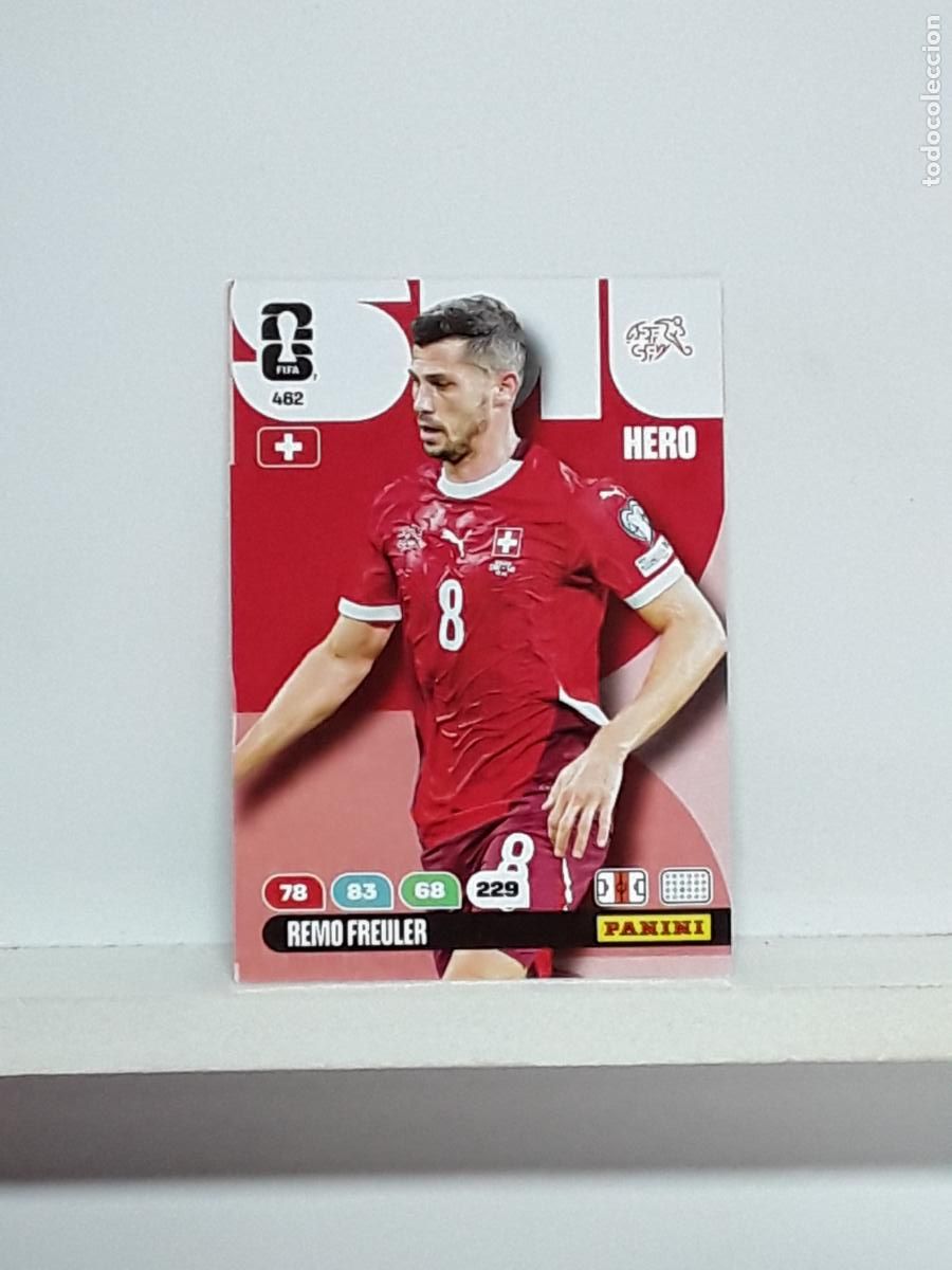 Figurine di Calcio: ADRENALYN MUNDIAL 2026 WORLD CUP 26 ALBUM PANINI N 462 SUIZA REMO FREULER