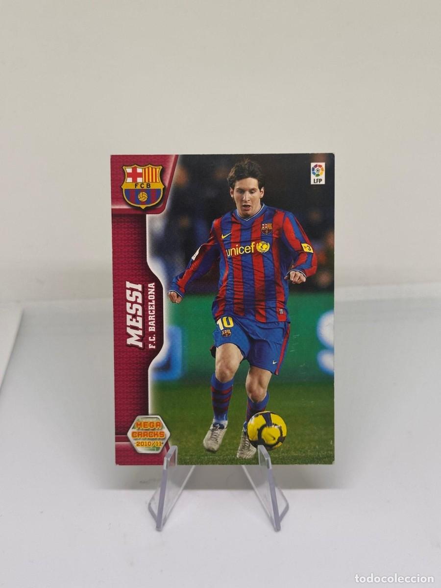 Figurine di Calcio: Lionel Messi #69 FC Barcelona Panini Megacracks 2010 11
