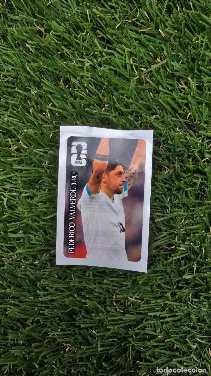 Figurine di Calcio: Valverde Coca Cola Mundial 2026 Panini