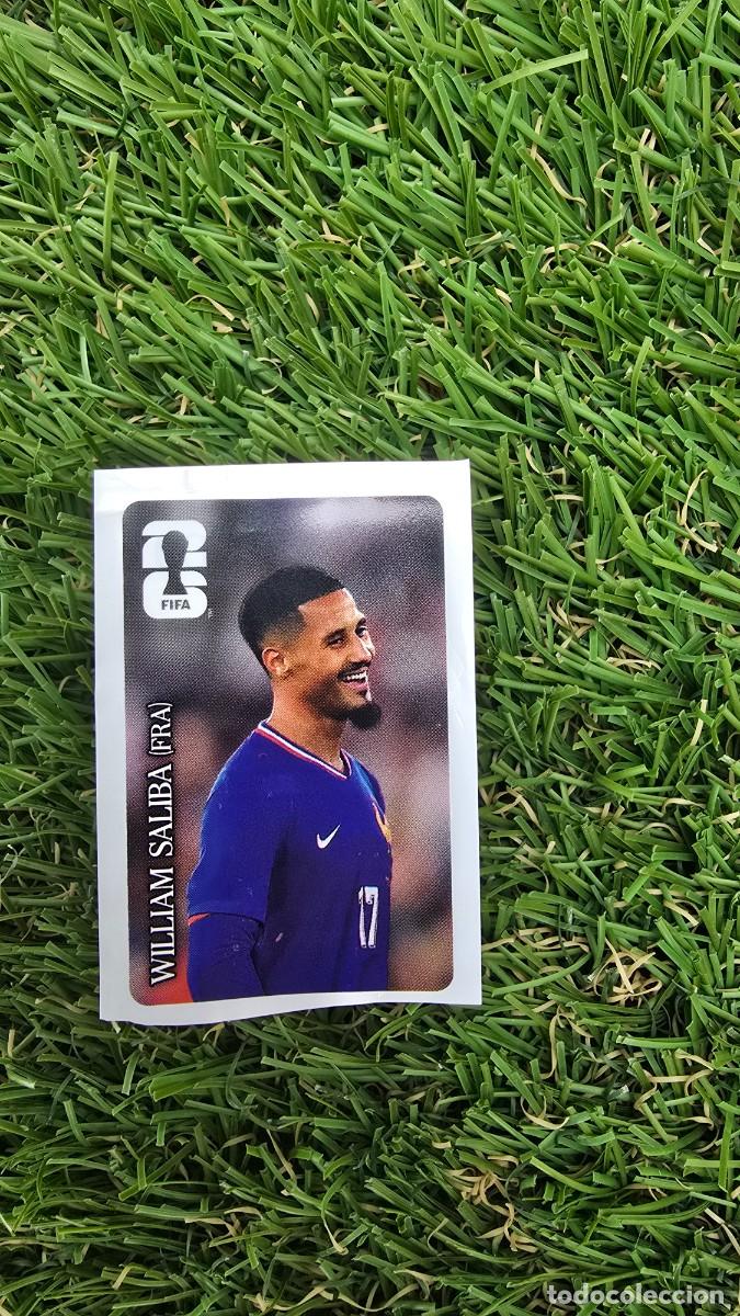 Cromos de f&uacute;tbol: Saliba Coca Cola Mundial 2026 Panini