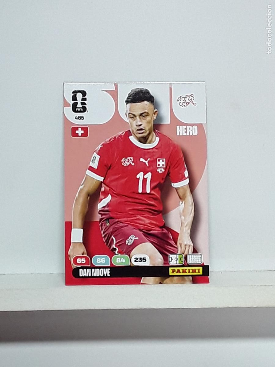 Cromos de f&uacute;tbol: ADRENALYN MUNDIAL 2026 WORLD CUP 26 ALBUM PANINI N 465 SUIZA DAN NDOYE