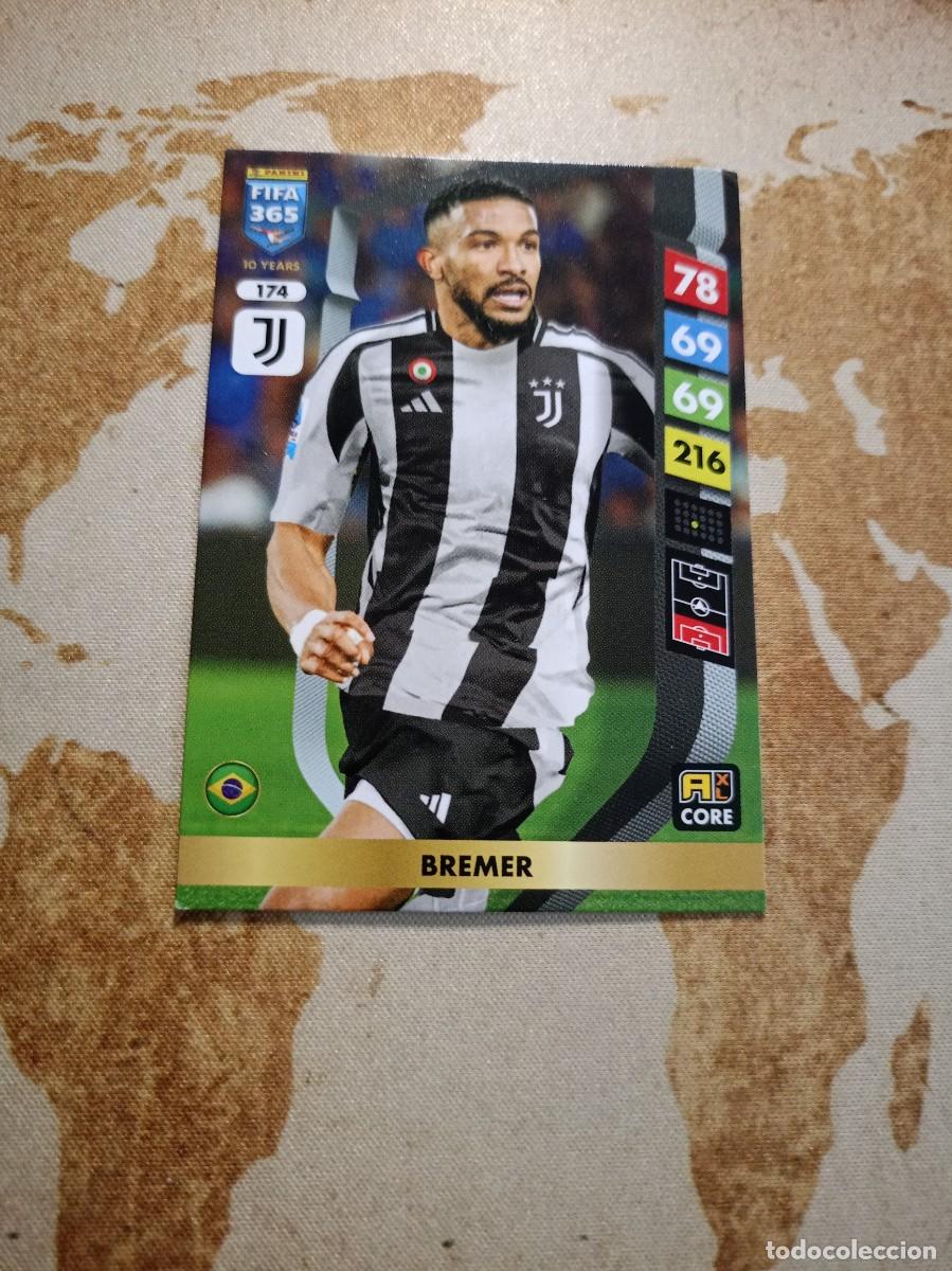 Cromos de f&uacute;tbol: Juventus 174 BREMER Adrenalyn FIFA 365 2025