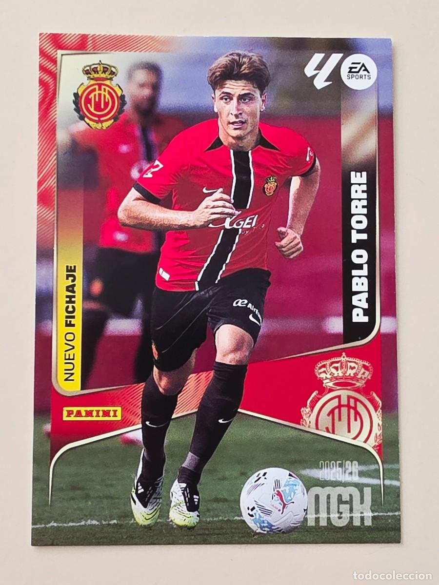 Cromos de f&uacute;tbol: 448 Pablo Torre, RCD Mallorca, Nuevo Fichaje, Panini Megacracks MGK 2025 2025 25 26