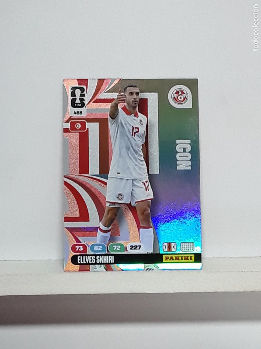 Cromos de f&uacute;tbol: ADRENALYN MUNDIAL 2026 WORLD CUP 26 ALBUM PANINI N 468 TUNEZ ELLYES SKHIRI