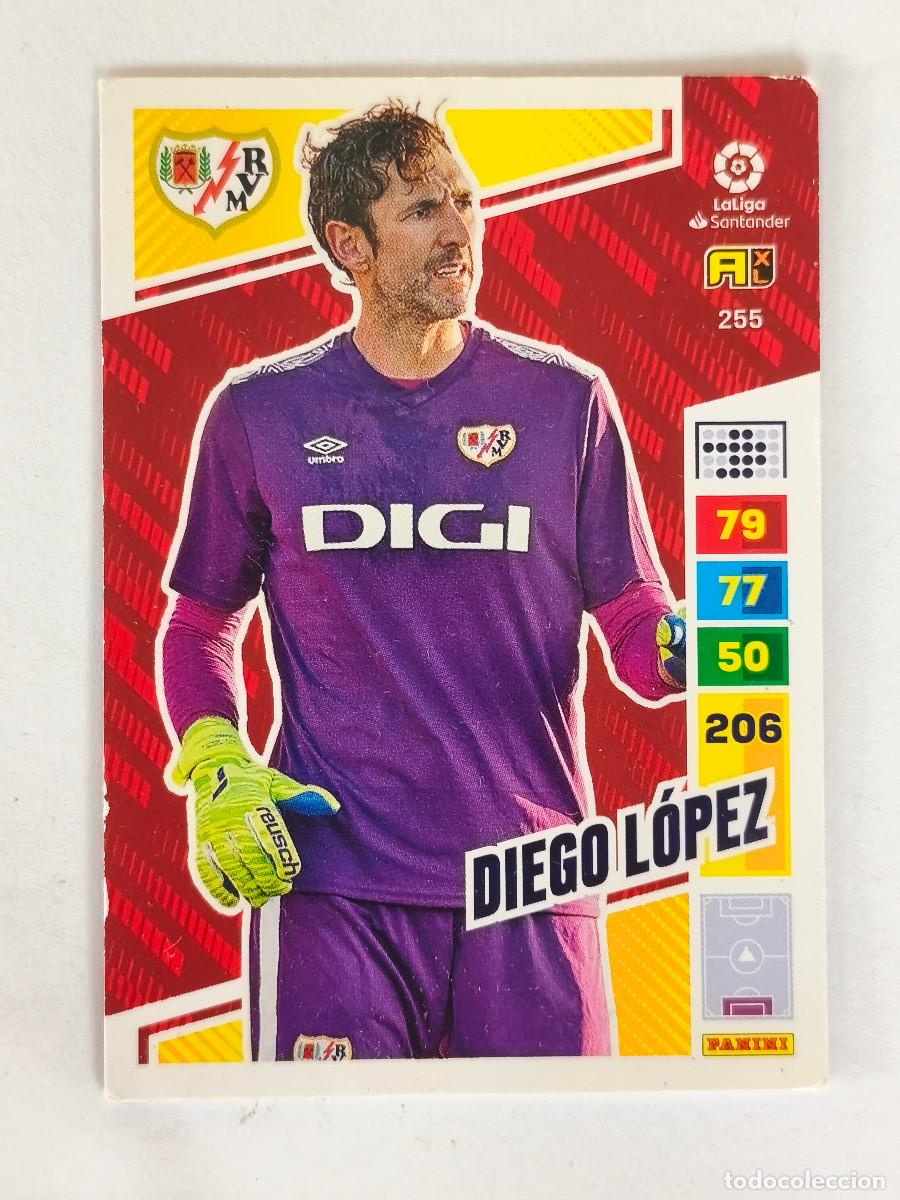 Cromos de f&uacute;tbol: CROMO ADRENALYN LIGA SANTANDER 2022 2023 - No 255 DIEGO LOPEZ - RAYO VALLECANO