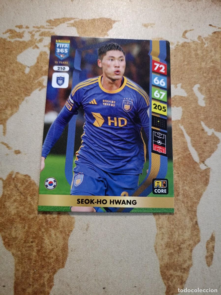 Cromos de f&uacute;tbol: Ulsan HD FC 210 SEOK-HO HWANG Adrenalyn FIFA 365 2025