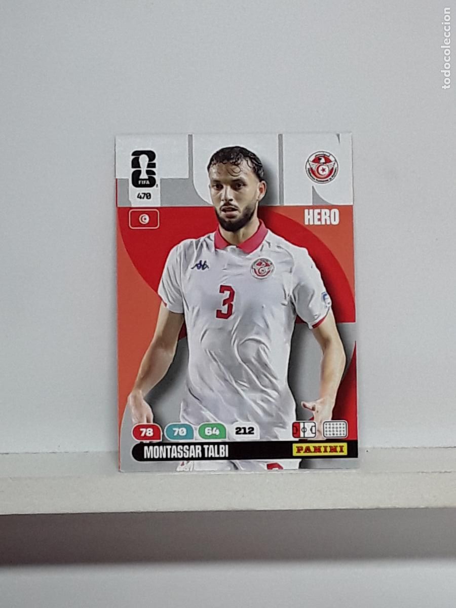Cromos de f&uacute;tbol: ADRENALYN MUNDIAL 2026 WORLD CUP 26 ALBUM PANINI N 470 TUNEZ MONTASSAR TALBI
