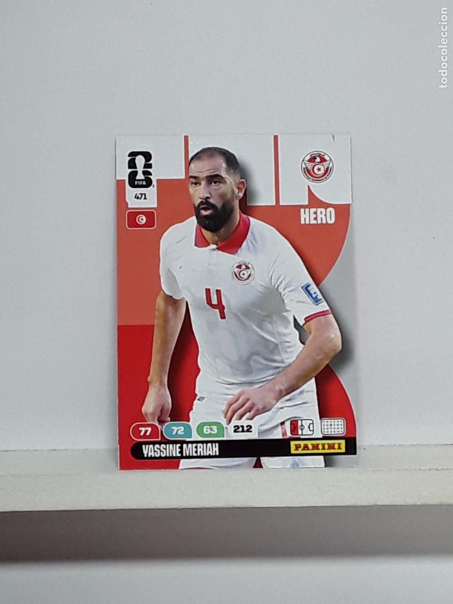 Cromos de f&uacute;tbol: ADRENALYN MUNDIAL 2026 WORLD CUP 26 ALBUM PANINI N 471 TUNEZ YASSINE MERIAH