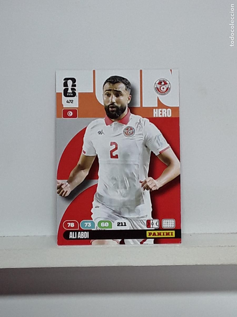 Cromos de f&uacute;tbol: ADRENALYN MUNDIAL 2026 WORLD CUP 26 ALBUM PANINI N 472 TUNEZ ALI ABDI